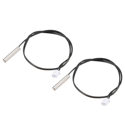 Harfington Temperature Sensor Probe, NTC Thermal Sensor Probe Digital Thermometer Extension Cable