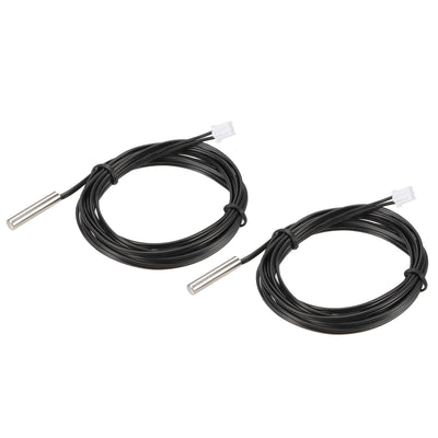 Harfington Temperature Sensor Probe, NTC Thermal Sensor Probe Digital Thermometer Extension Cable