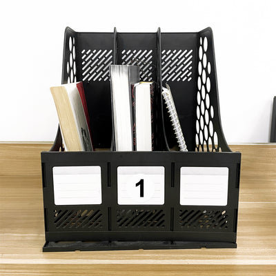 Harfington Uxcell Round Number Stickers, 38mm Dia Number 1-20 Self Adhesive PVC Label Waterproof Black Word(White Background)