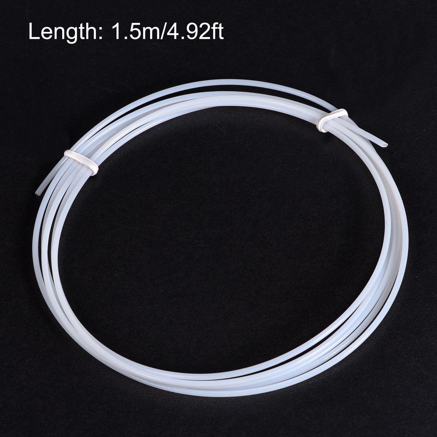 uxcell Uxcell PTFE Tubing Hose Multifunctional Insulating High Temperature Tube Pipe