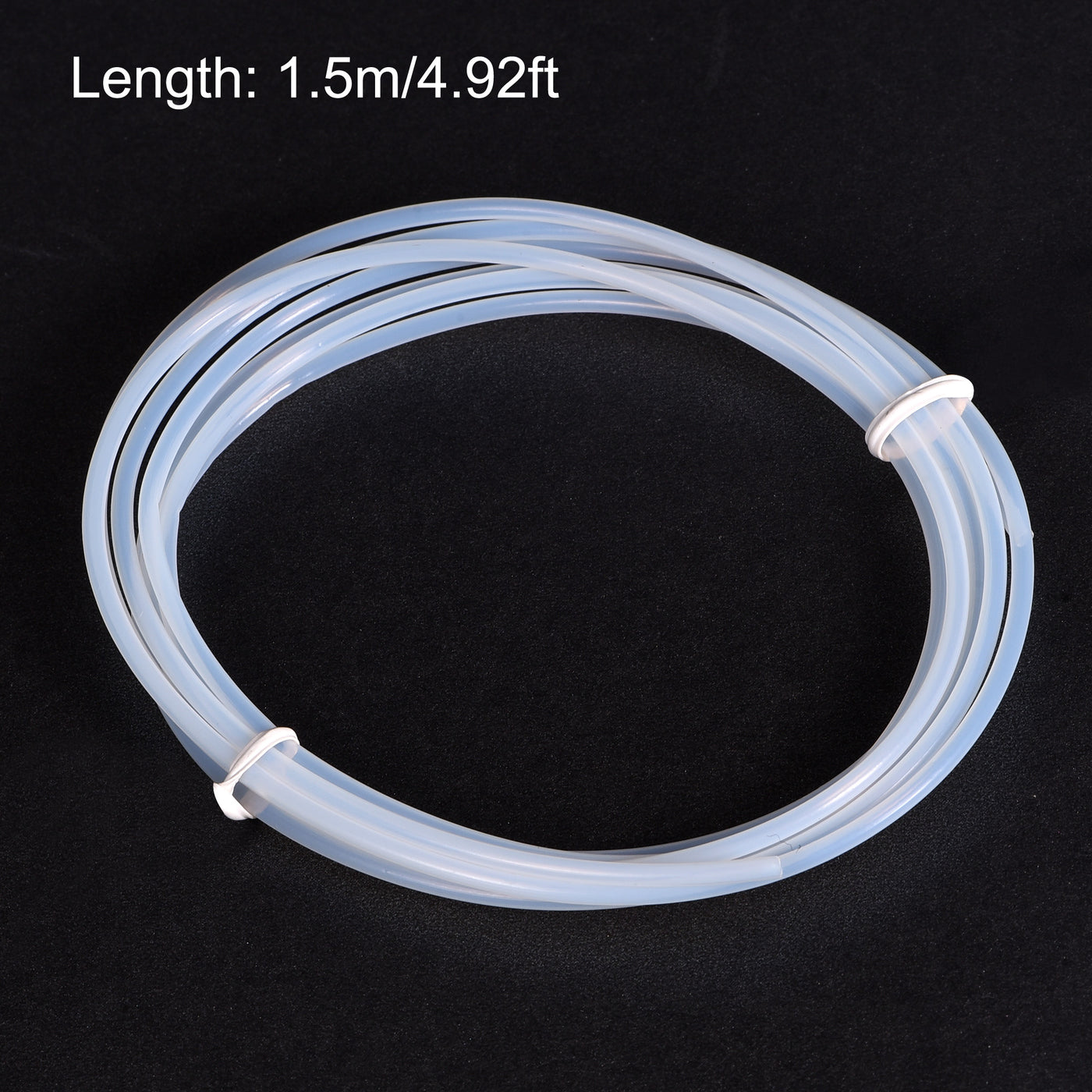 uxcell Uxcell PTFE Tubing Hose Multifunctional Insulating High Temperature Tube Pipe