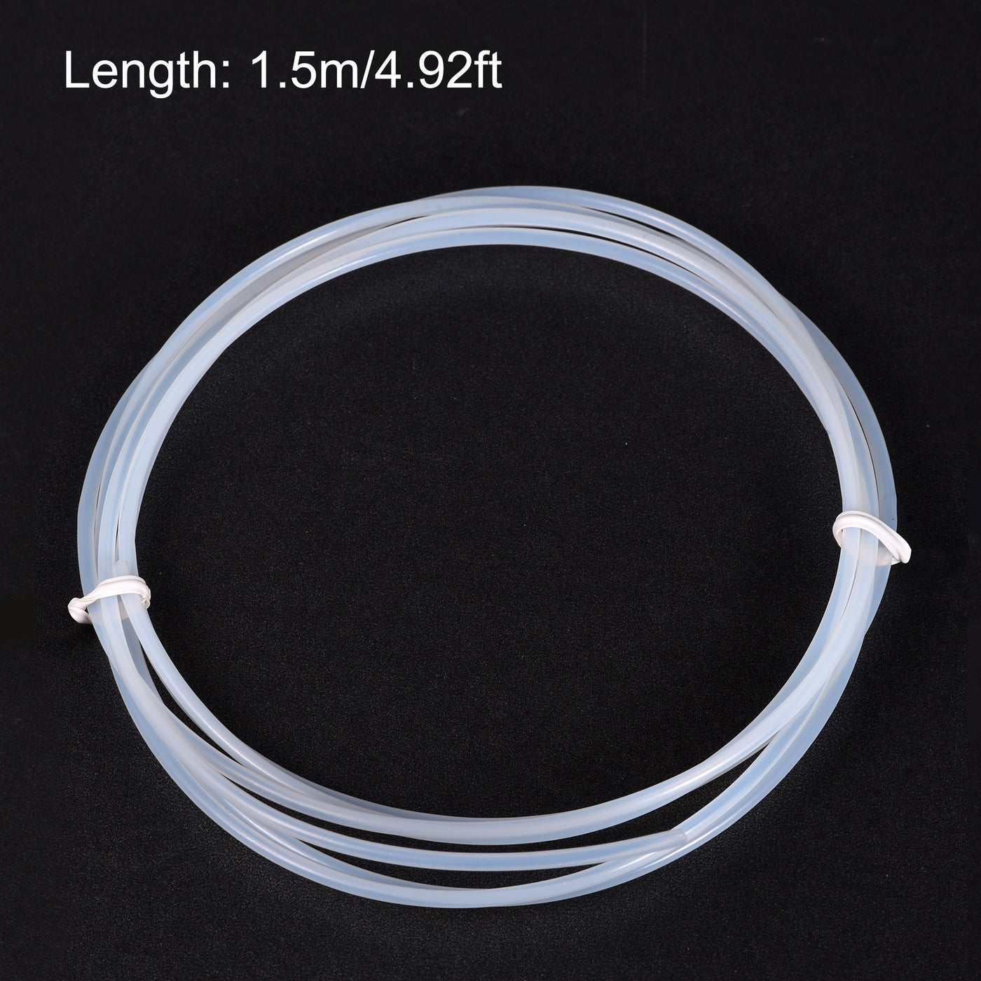 uxcell Uxcell PTFE Tubing Hose Multifunctional Insulating High Temperature Tube Pipe