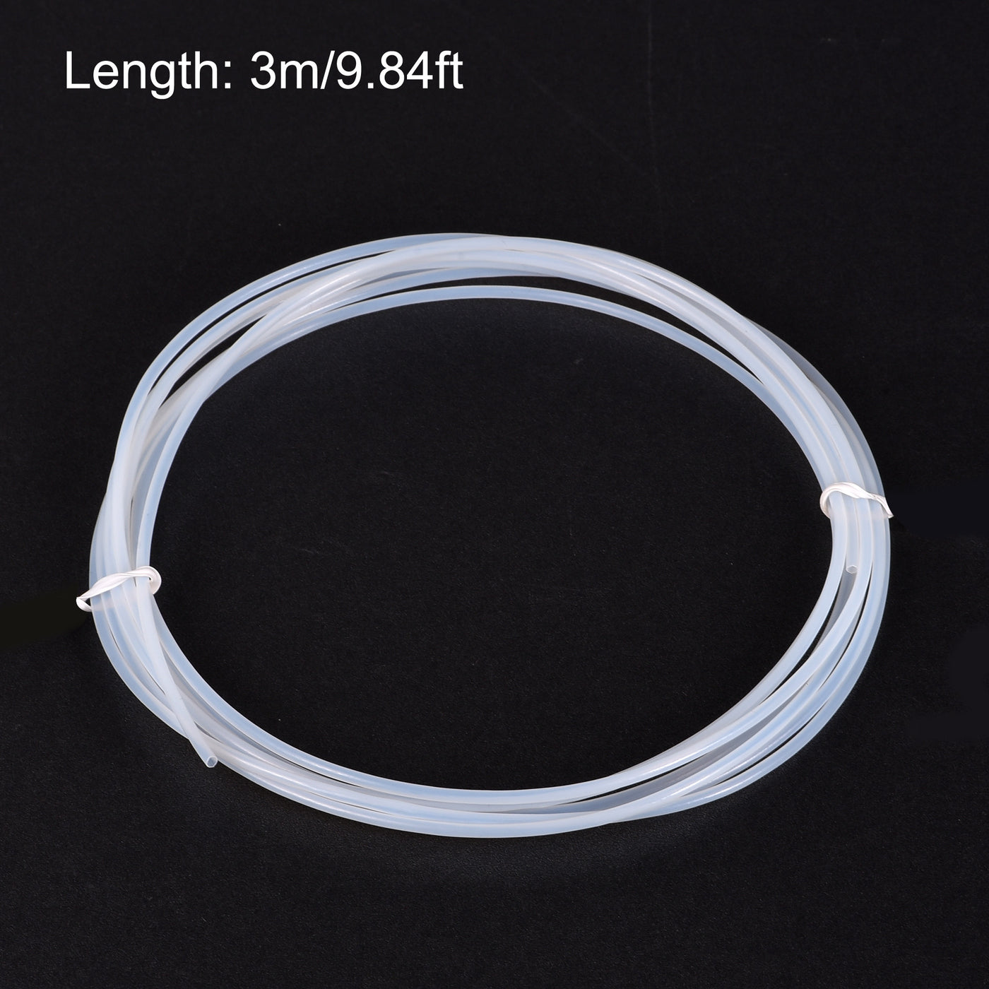 uxcell Uxcell PTFE Tubing Hose Multifunctional Insulating High Temperature Tubing Pipe