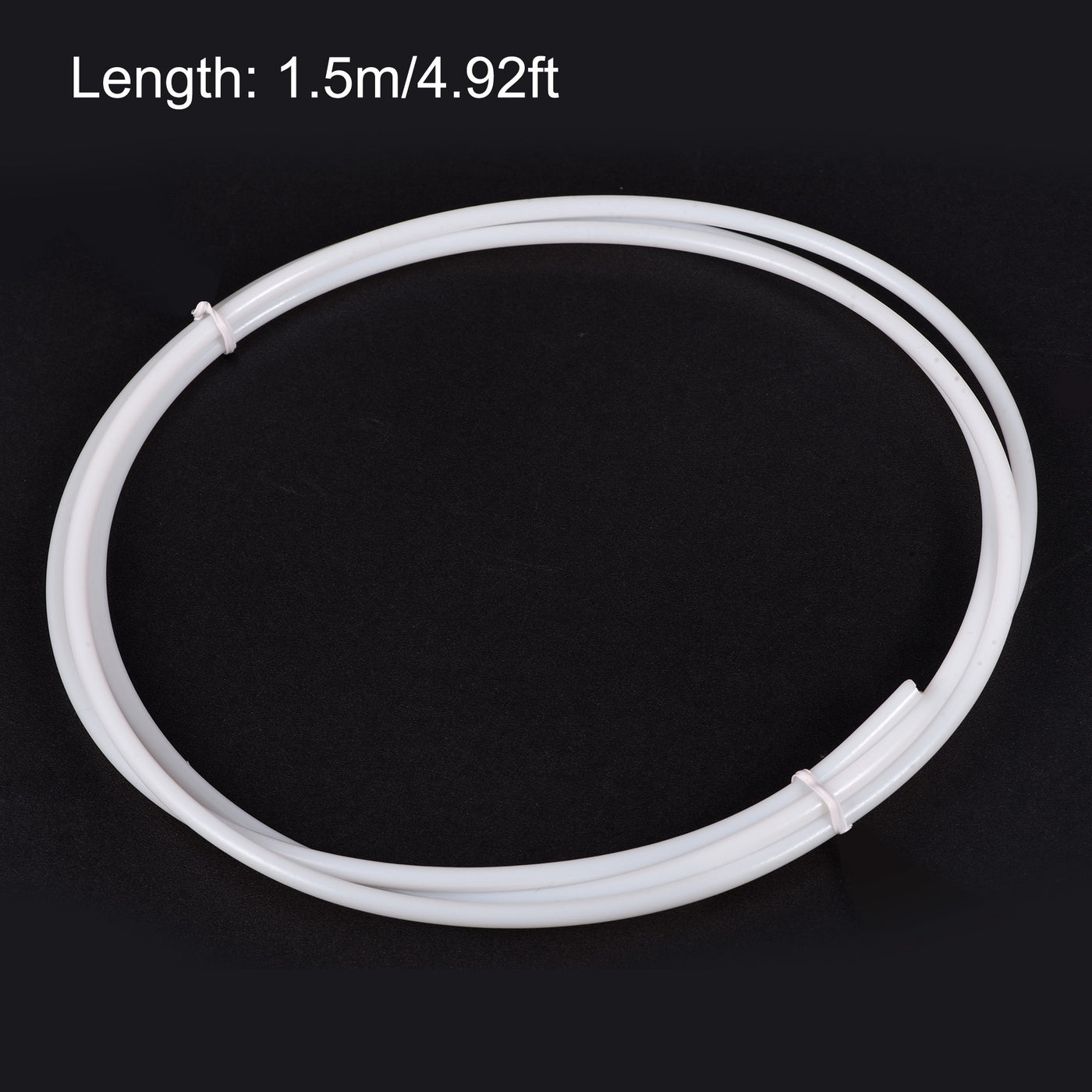 uxcell Uxcell PTFE Tubing Hose Multifunctional Insulating High Temperature Tube Pipe