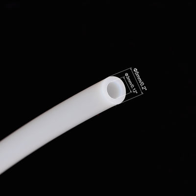 Harfington Uxcell PTFE Tubing Hose Multifunctional Insulating High Temperature Tube Pipe