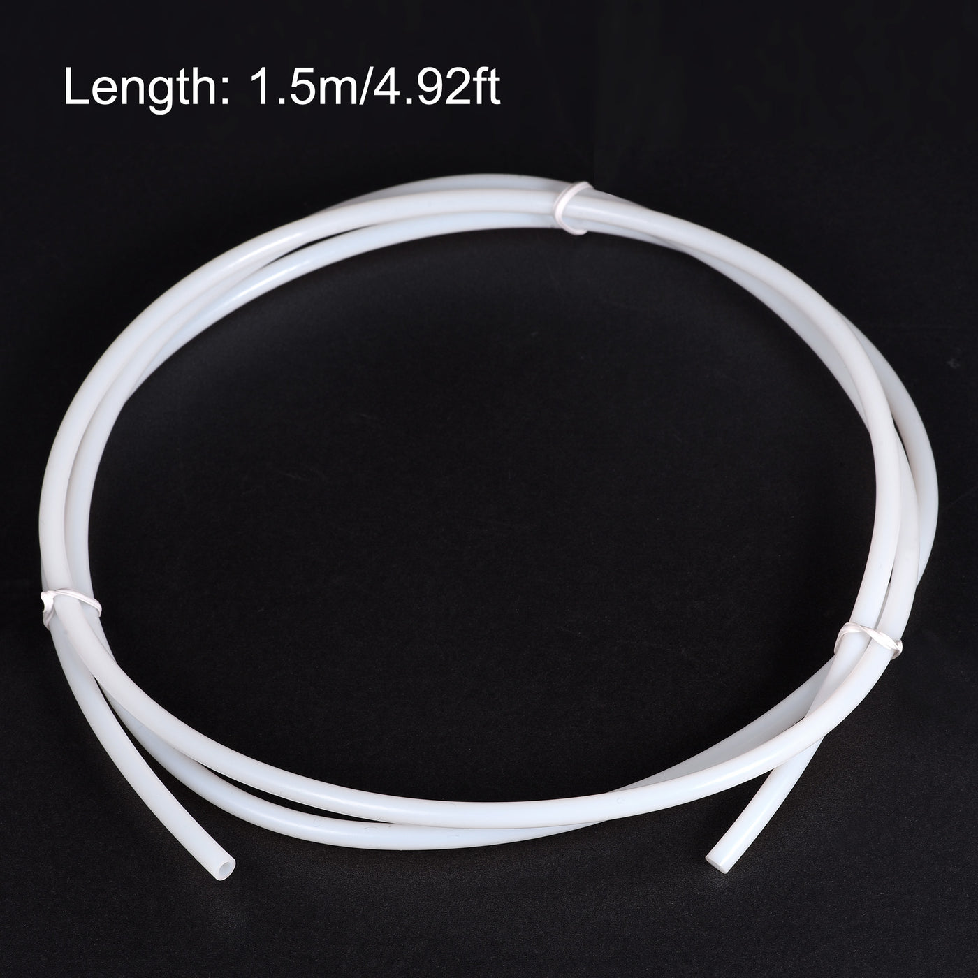 uxcell Uxcell PTFE Tubing Hose Multifunctional Insulating High Temperature Tube Pipe