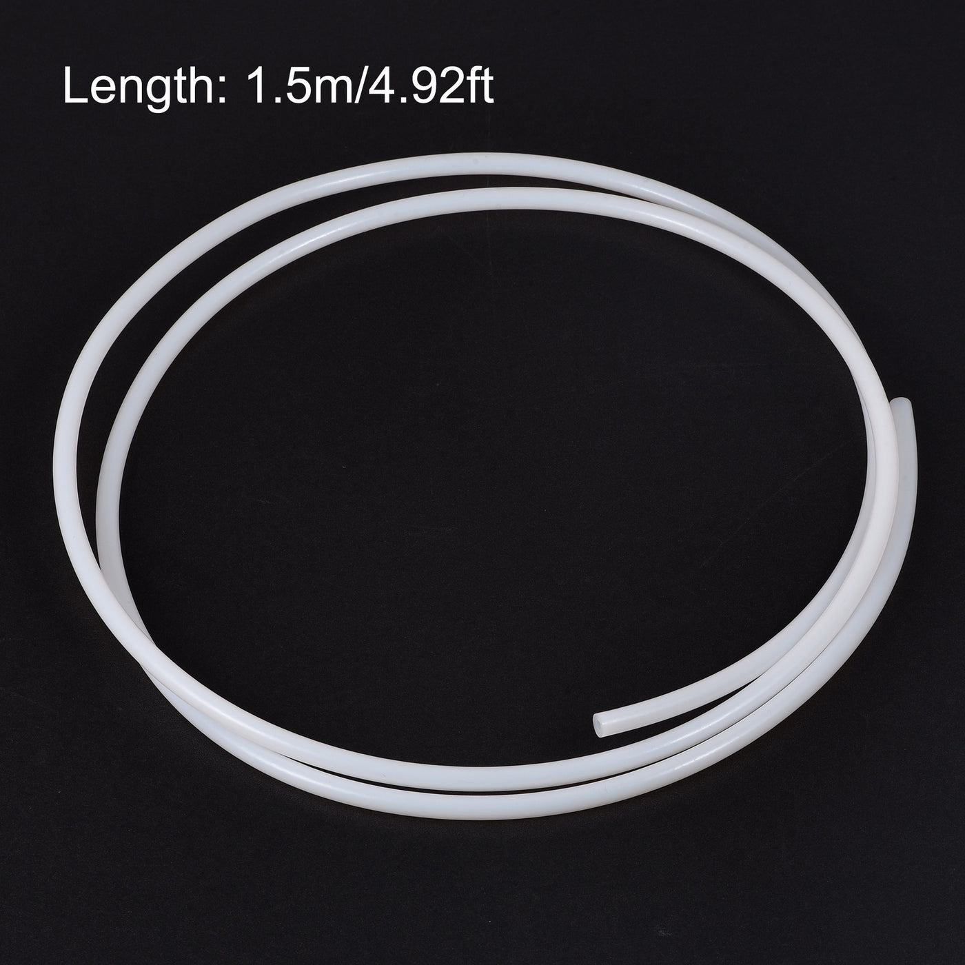 uxcell Uxcell PTFE Tubing Hose Multifunctional Insulating High Temperature Tube Pipe