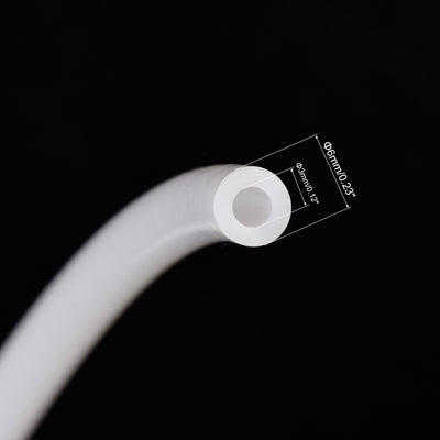 Harfington Uxcell PTFE Tubing Hose Multifunctional Insulating High Temperature Tubing Pipe