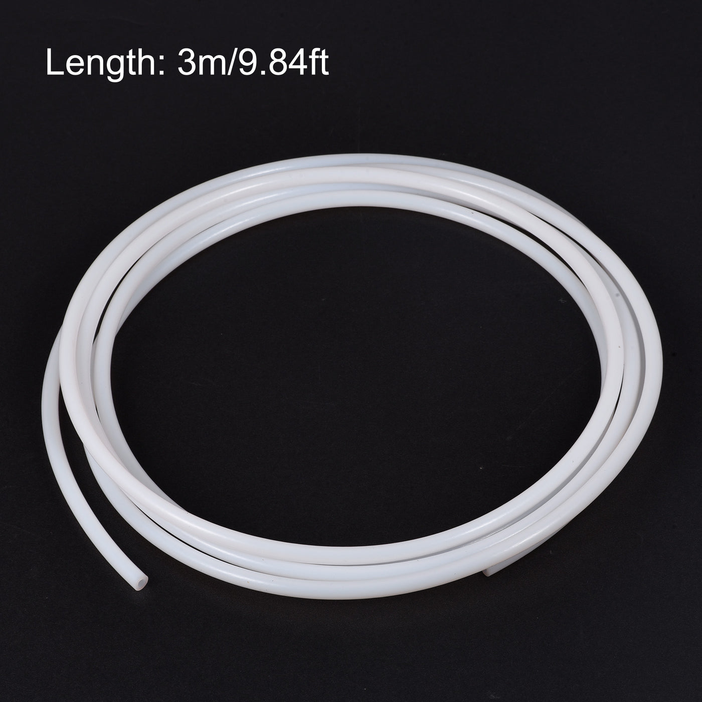 uxcell Uxcell PTFE Tubing Hose Multifunctional Insulating High Temperature Tubing Pipe