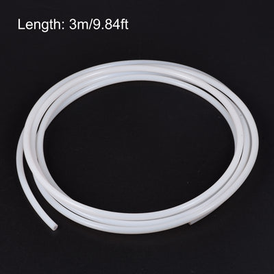 Harfington Uxcell PTFE Tubing Hose Multifunctional Insulating High Temperature Tubing Pipe