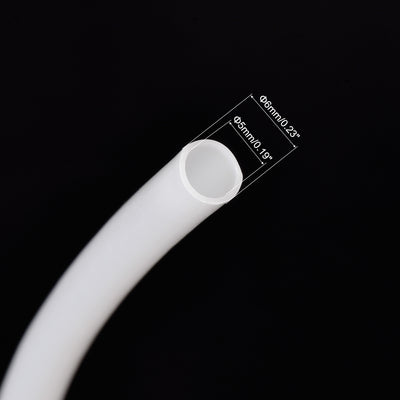 Harfington Uxcell PTFE Tubing Hose Multifunctional Insulating High Temperature Tube Pipe