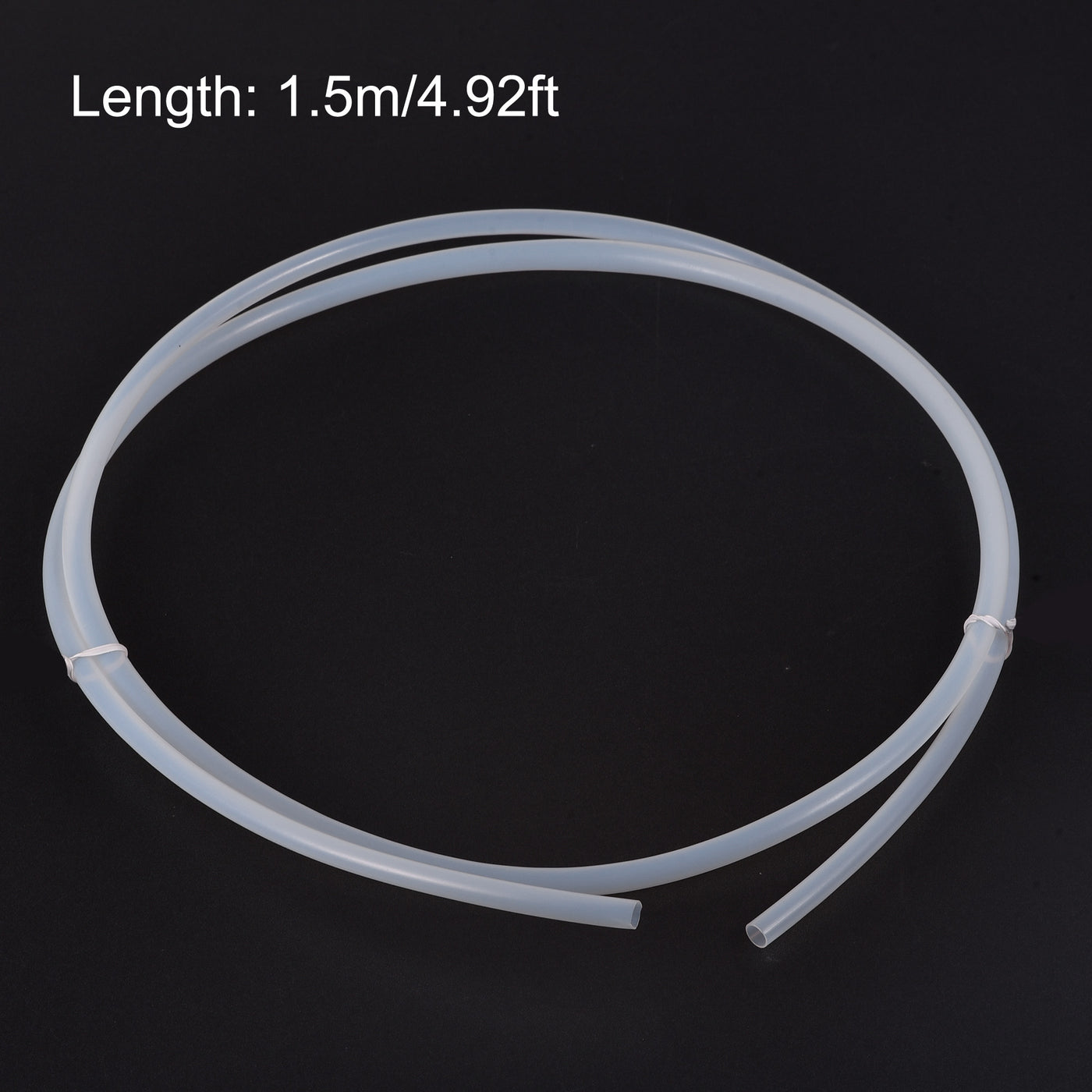 uxcell Uxcell PTFE Tubing Hose Multifunctional Insulating High Temperature Tube Pipe