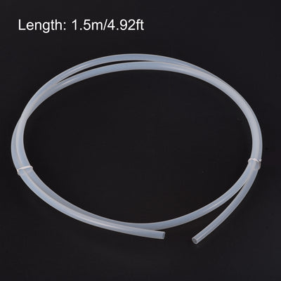 Harfington Uxcell PTFE Tubing Hose Multifunctional Insulating High Temperature Tube Pipe