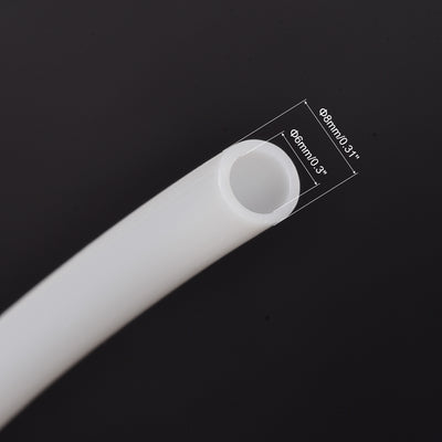 Harfington Uxcell PTFE Tubing Hose Multifunctional Insulating High Temperature Tube Pipe