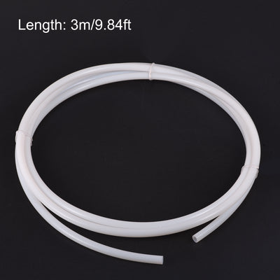 Harfington Uxcell PTFE Tubing Hose Multifunctional Insulating High Temperature Tubing Pipe