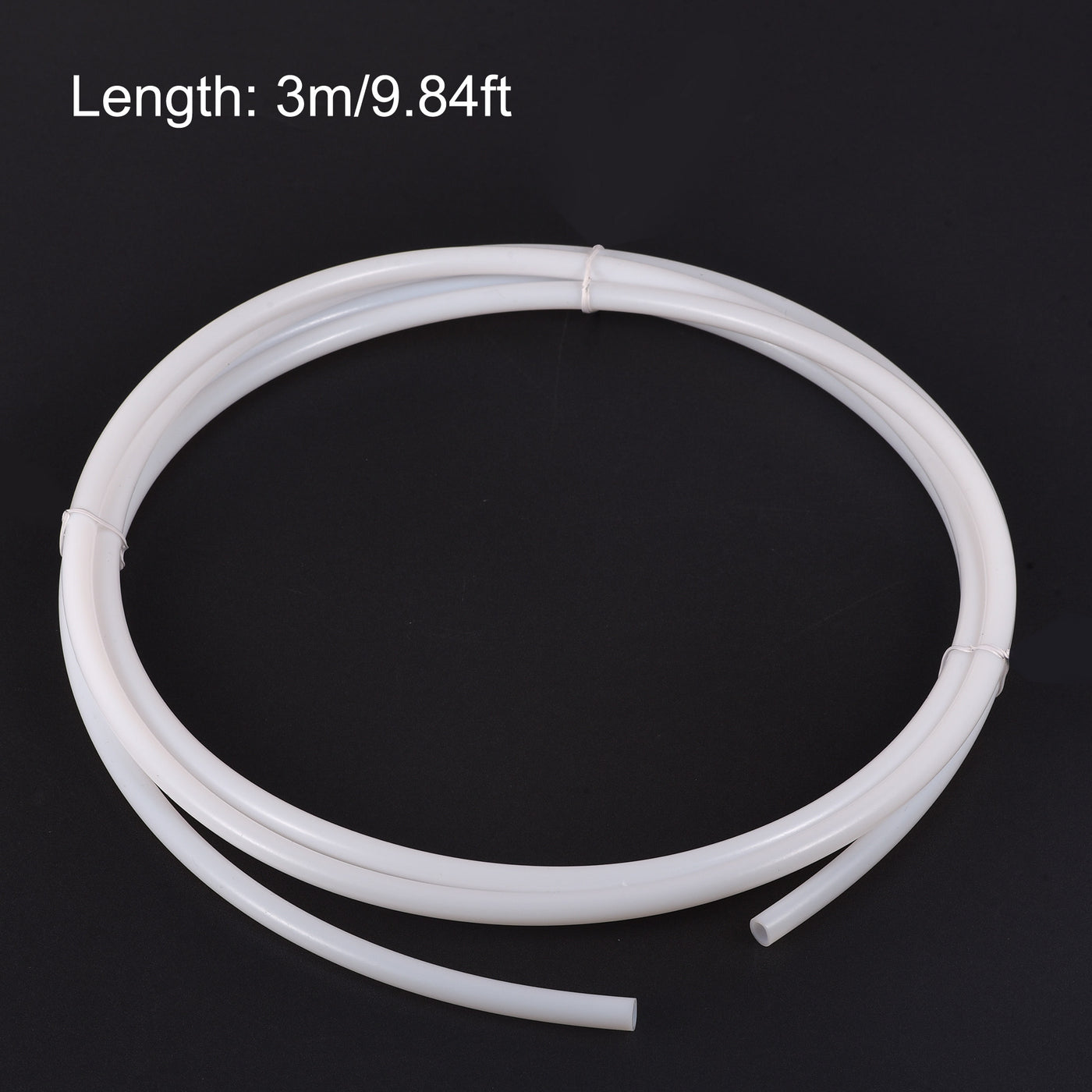 uxcell Uxcell PTFE Tubing Hose Multifunctional Insulating High Temperature Tubing Pipe