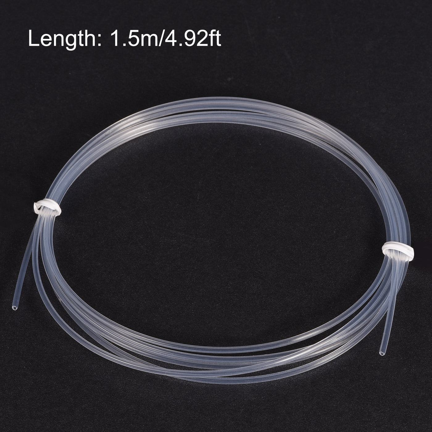 uxcell Uxcell PTFE Tubing Hose Multifunctional Insulating High Temperature Tube Pipe