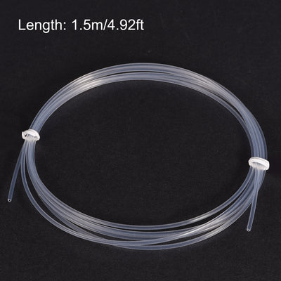 Harfington Uxcell PTFE Tubing Hose Multifunctional Insulating High Temperature Tube Pipe