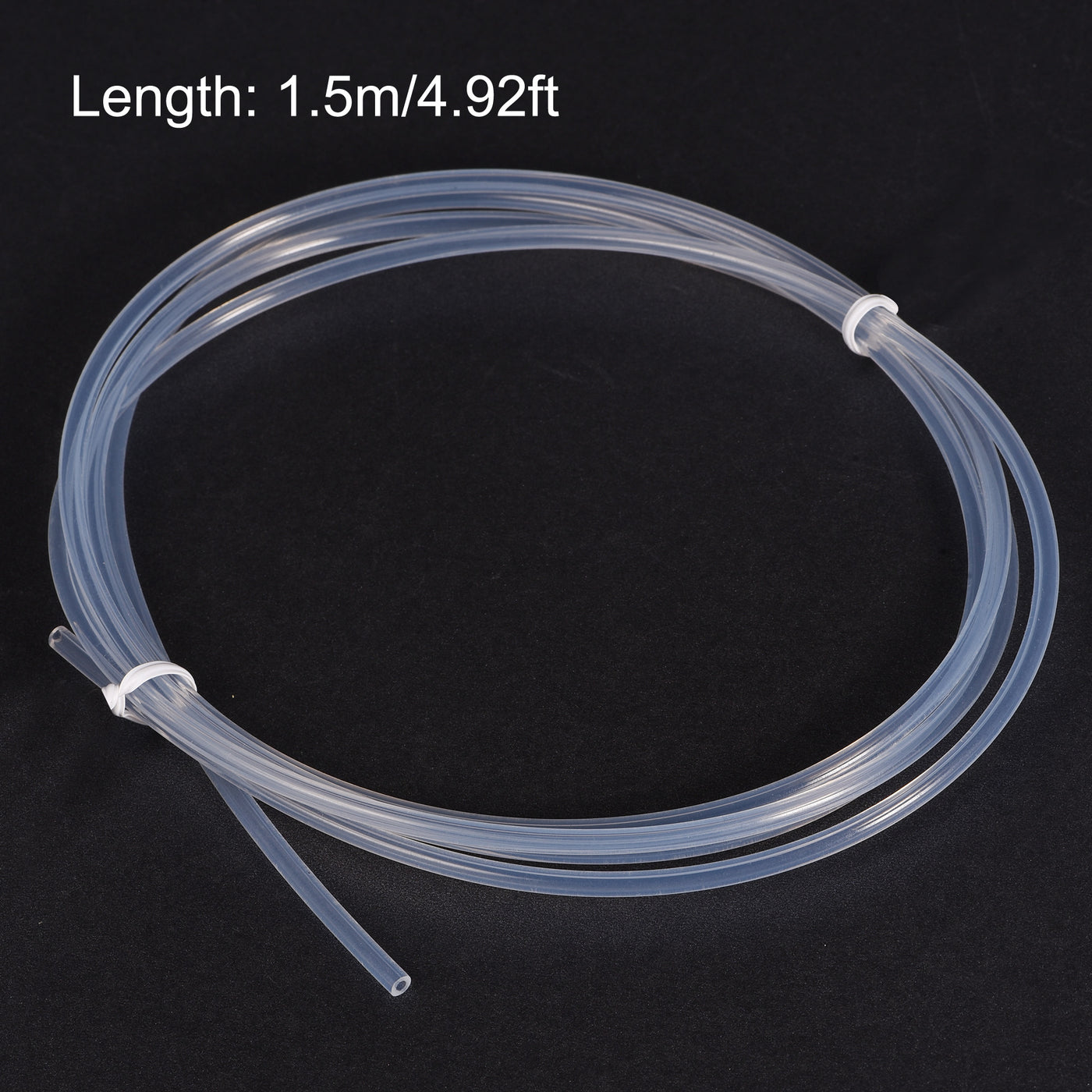 uxcell Uxcell PTFE Tubing Hose Multifunctional Insulating High Temperature Tube Pipe