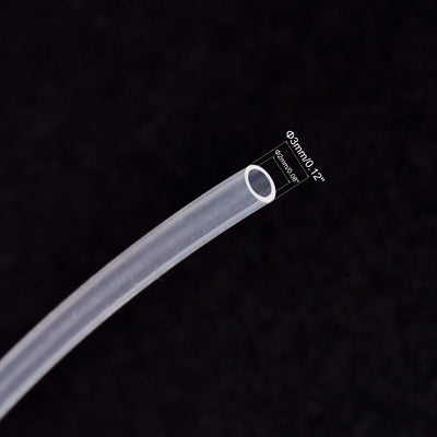 Harfington Uxcell PTFE Tubing Hose Multifunctional Insulating High Temperature Tube Pipe