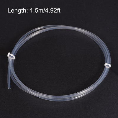 Harfington Uxcell PTFE Tubing Hose Multifunctional Insulating High Temperature Tube Pipe