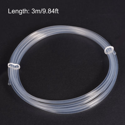 Harfington Uxcell PTFE Tubing Hose Multifunctional Insulating High Temperature Tubing Pipe