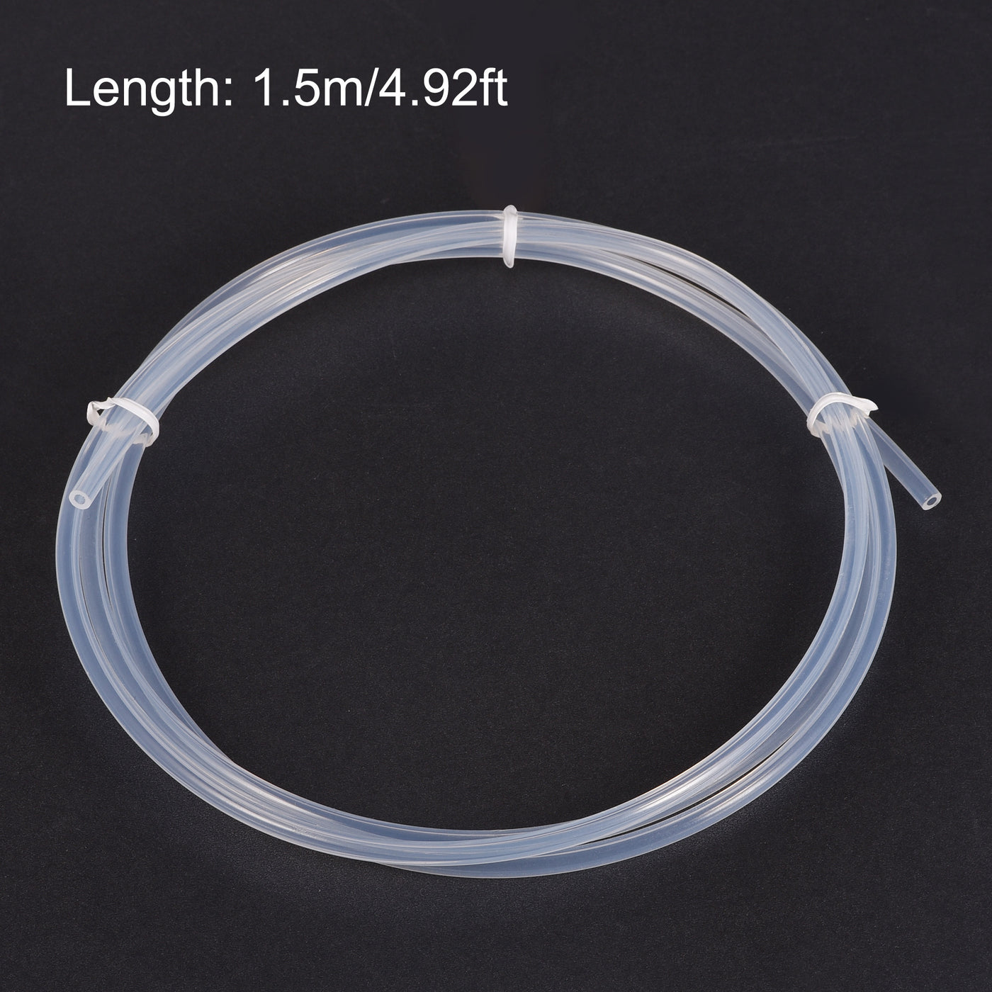 uxcell Uxcell PTFE Tubing Hose Multifunctional Insulating High Temperature Tube Pipe