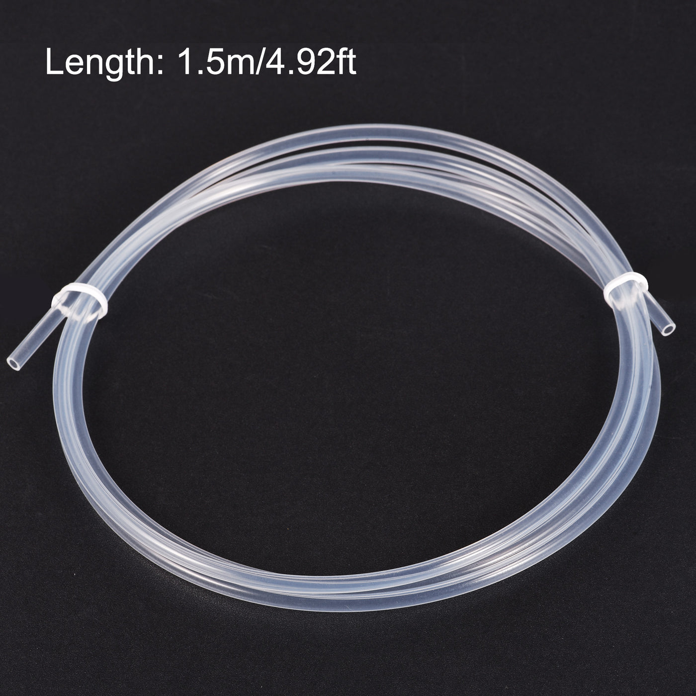 uxcell Uxcell PTFE Tubing Hose Multifunctional Insulating High Temperature Tube Pipe