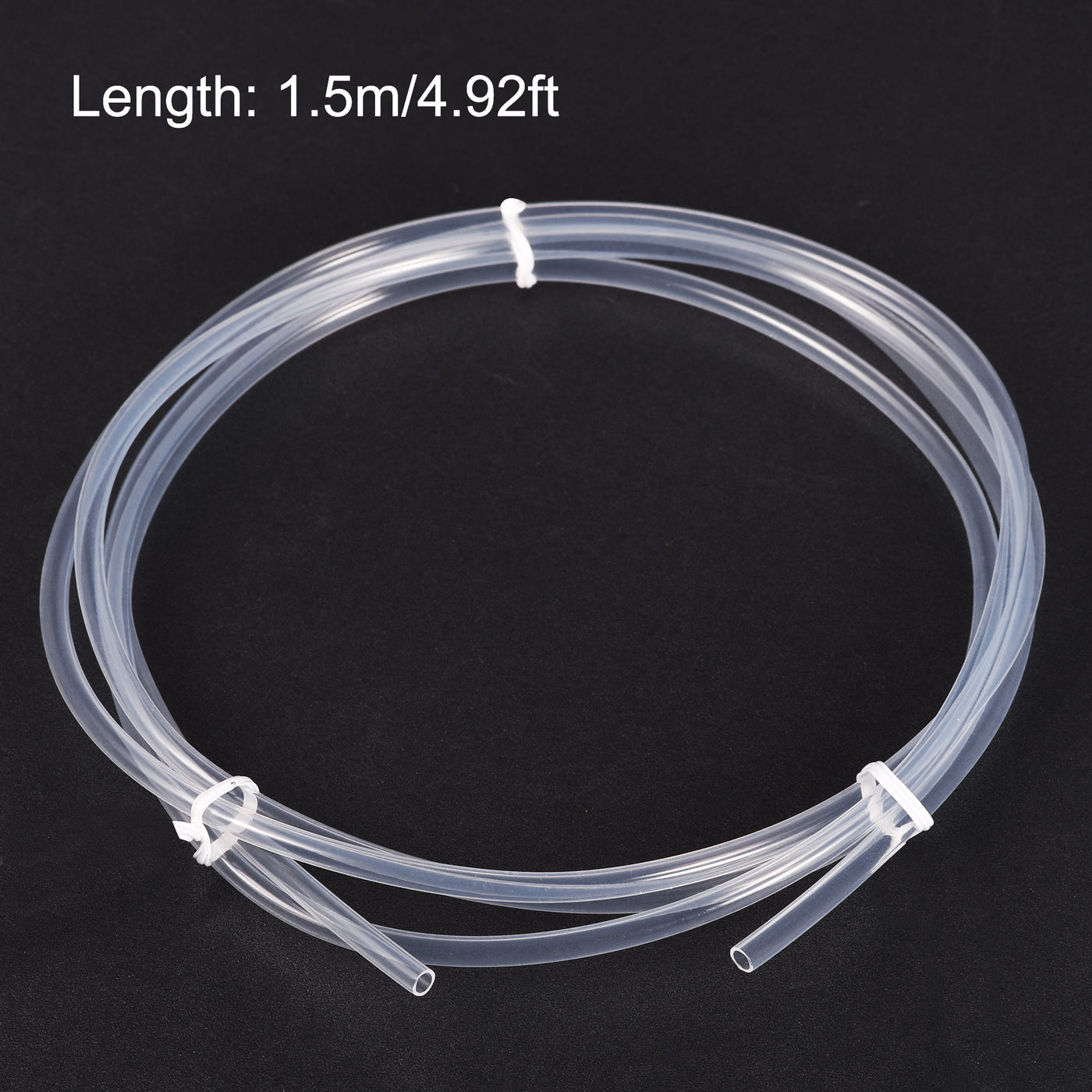 uxcell Uxcell PTFE Tubing Hose Multifunctional Insulating High Temperature Tube Pipe