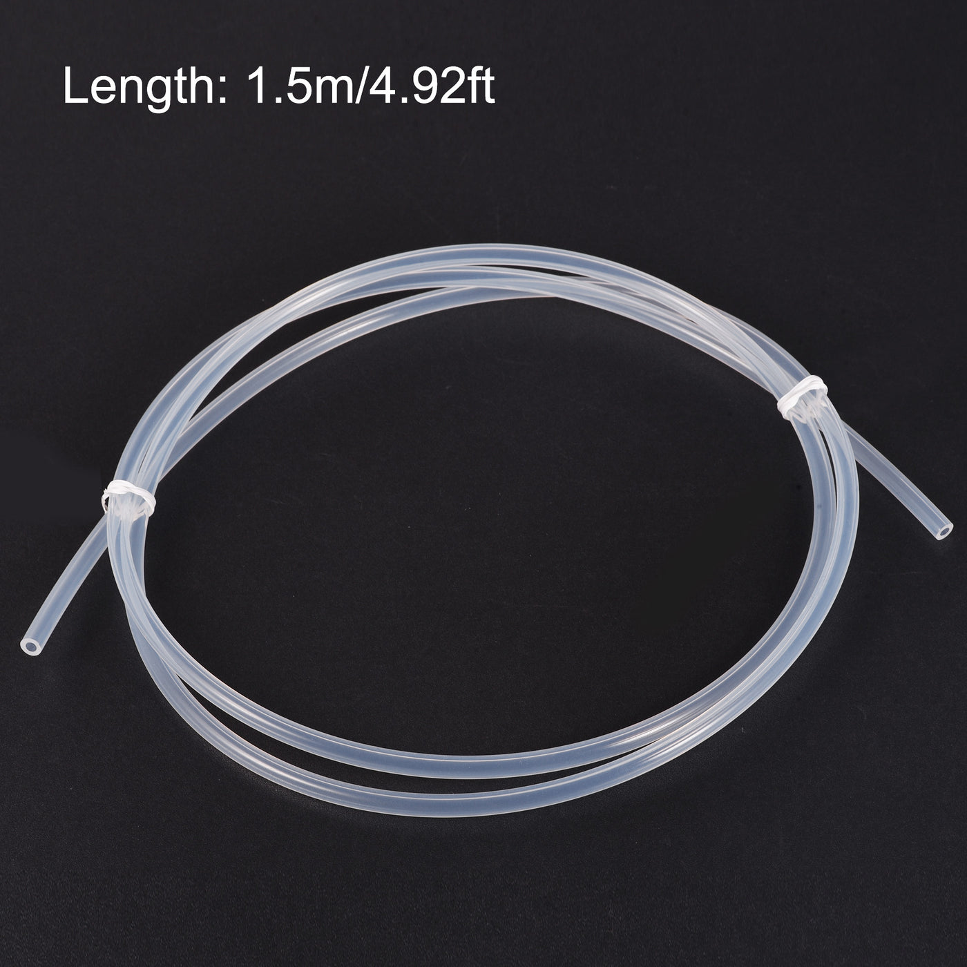 uxcell Uxcell PTFE Tubing Hose Multifunctional Insulating High Temperature Tube Pipe