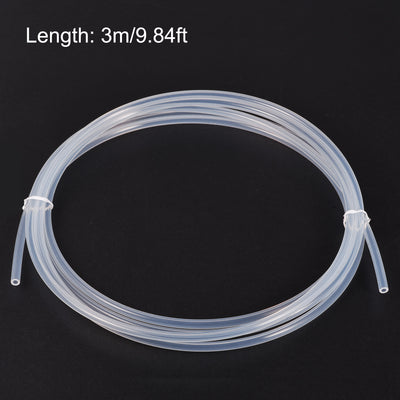 Harfington Uxcell PTFE Tubing Hose Multifunctional Insulating High Temperature Tubing Pipe