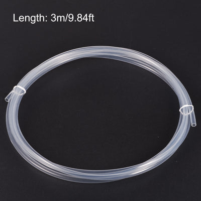 Harfington Uxcell PTFE Tubing Hose Multifunctional Insulating High Temperature Tubing Pipe