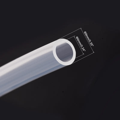 Harfington Uxcell PTFE Tubing Hose Multifunctional Insulating High Temperature Tube Pipe