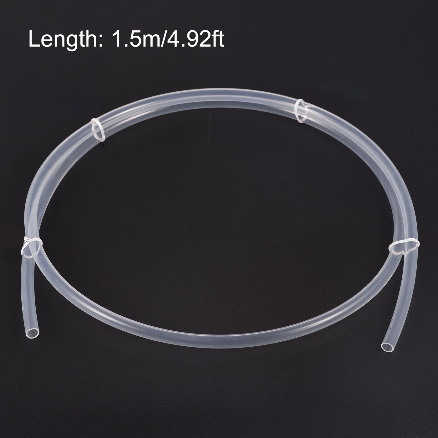 uxcell Uxcell PTFE Tubing Hose Multifunctional Insulating High Temperature Tube Pipe