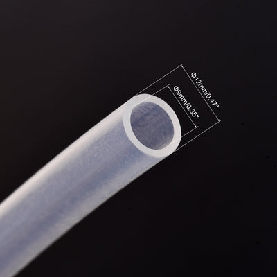 Harfington Uxcell PTFE Tubing Hose Multifunctional Insulating High Temperature Tube Pipe