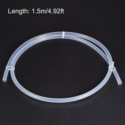 Harfington Uxcell PTFE Tubing Hose Multifunctional Insulating High Temperature Tube Pipe