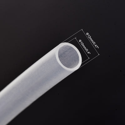 Harfington Uxcell PTFE Tubing Hose Multifunctional Insulating High Temperature Tube Pipe