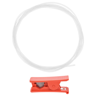 Harfington PTFE Tubing Hose High Temperature Multifunctional Pipe with Tubing Cutter