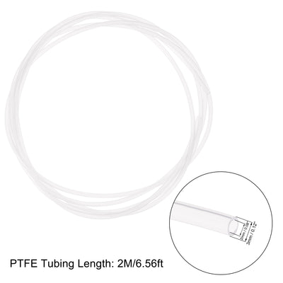 Harfington PTFE Tubing Hose High Temperature Multifunctional Pipe with Tubing Cutter