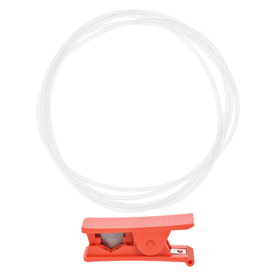 Harfington PTFE Tubing Hose High Temperature Multifunctional Pipe with Tubing Cutter