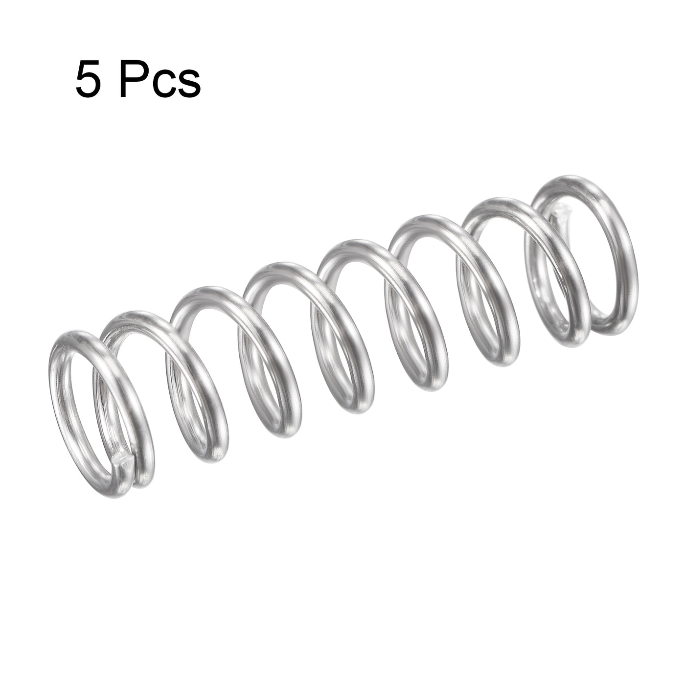 uxcell Uxcell Compression Spring,304 Stainless Steel,OD,Wire Size,Compressed Length,Free Length