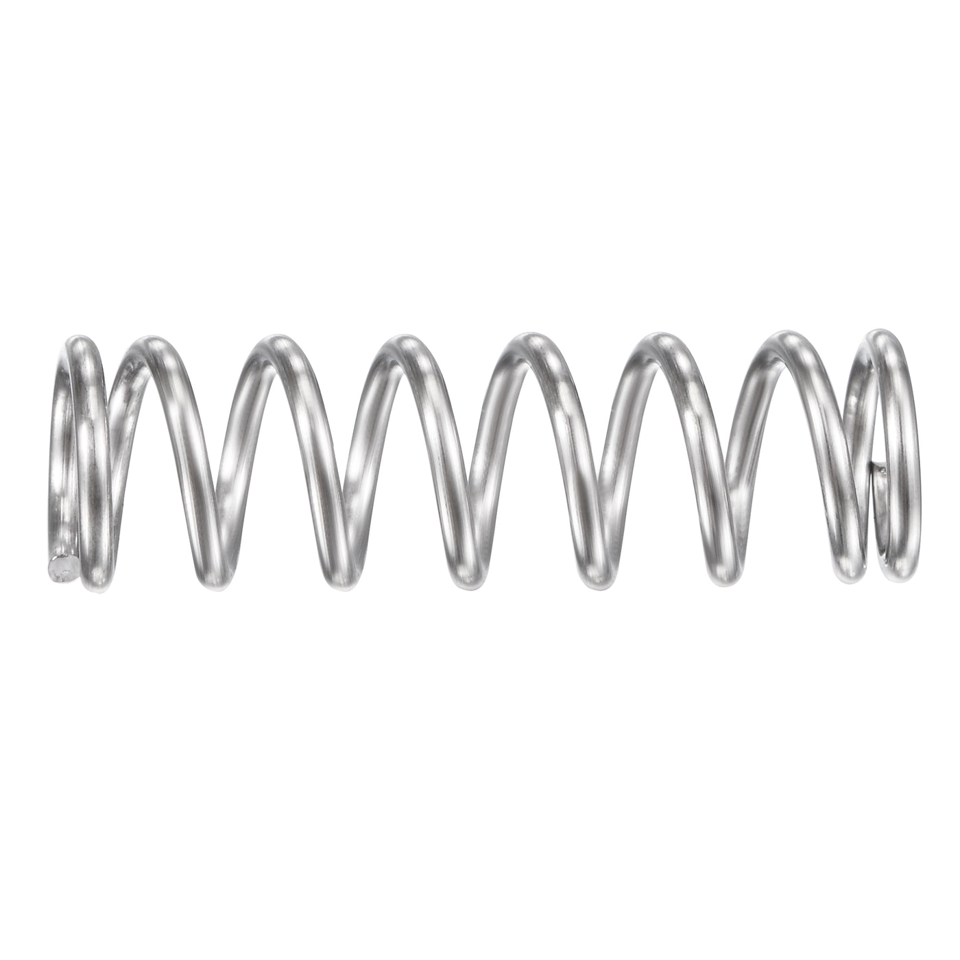 uxcell Uxcell Compression Spring,304 Stainless Steel,OD,Wire Size,Compressed Length,Free Length