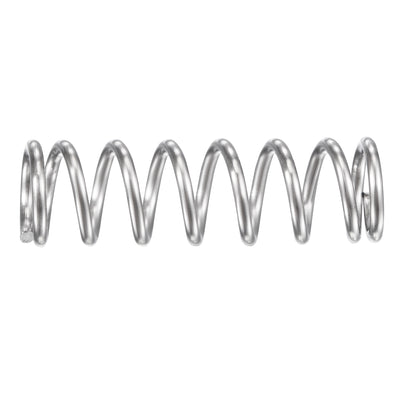 Harfington Uxcell Compression Spring,304 Stainless Steel,OD,Wire Size,Compressed Length,Free Length