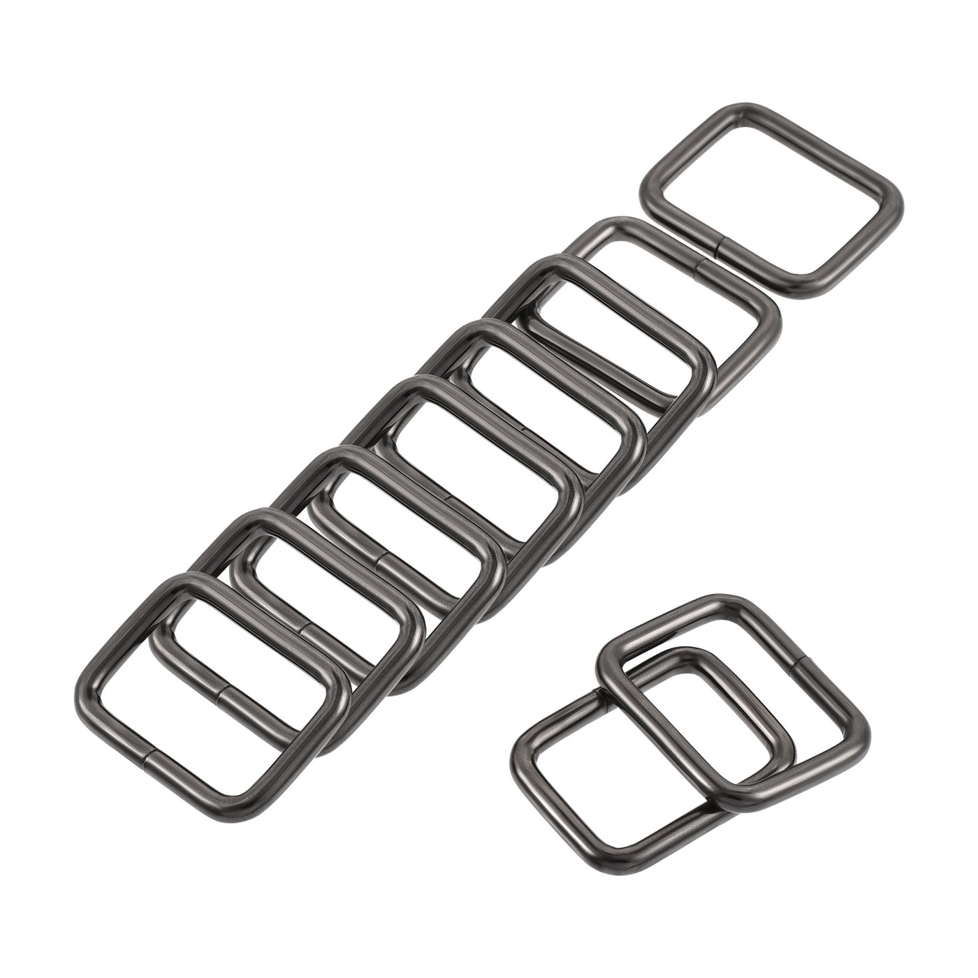 Harfington Metal Rectangle Ring Buckles for Bag Belt DIY