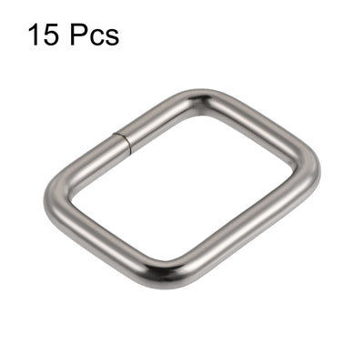 Harfington Metal Rectangle Ring Buckles for Bag Belt DIY