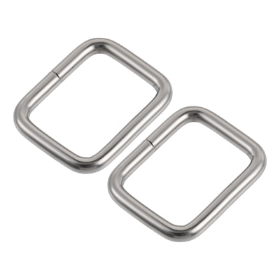 Harfington Metal Rectangle Ring Buckles for Bag Belt DIY