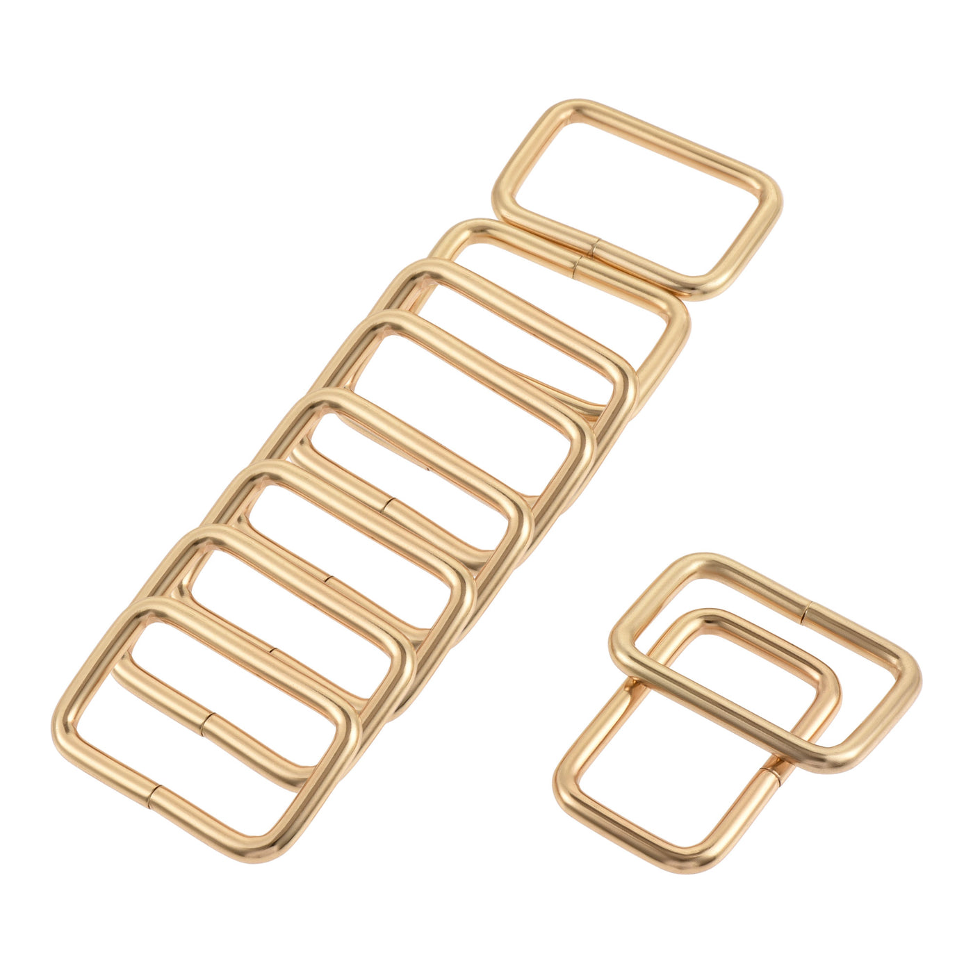 Harfington Metal Rectangle Ring Buckles for Bag Belt DIY