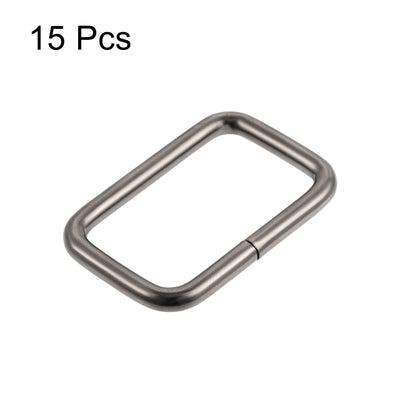 Harfington Metal Rectangle Ring Buckles for Bag Belt DIY