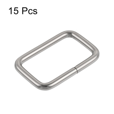 Harfington Metal Rectangle Ring Buckles for Bag Belt DIY