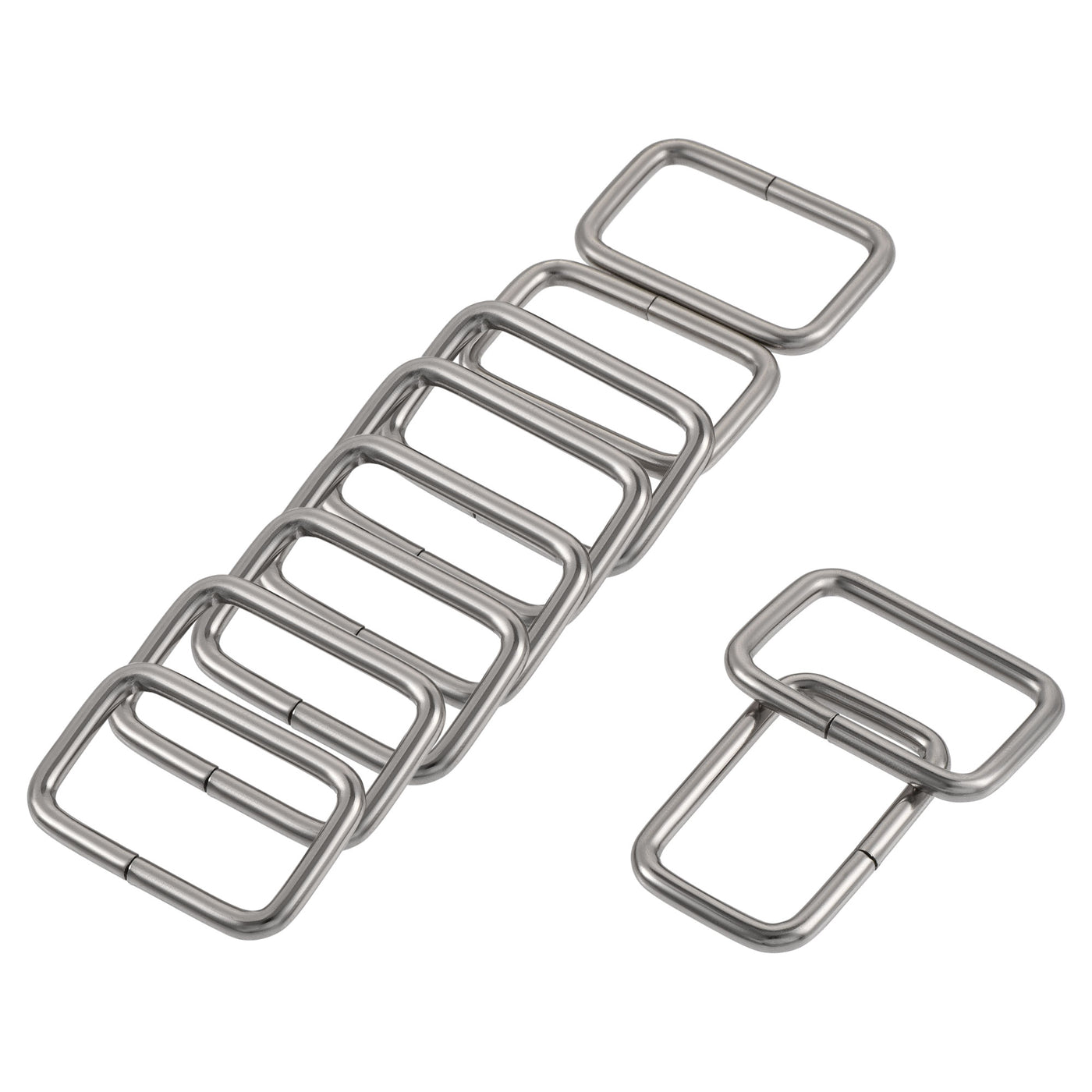 Harfington Metal Rectangle Ring Buckles for Bag Belt DIY